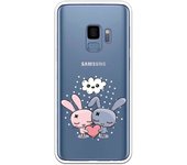 Funda compatible con Samsung Galaxy S9 - Pareja corazon