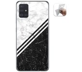 Tumundosmartphone Funda Gel Tpu para Samsung Galaxy A51 diseño Mármol 01 Dibujos