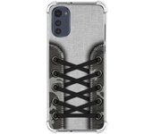 Funda Silicona Antigolpes para Motorola Moto E32 4G diseño Zapatillas 16 Dibujos