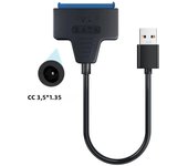 Cable USB 3.0 a SATA III De Alta Velocidad 6Gbps Adaptador De 22 Pinos Para Disco Duro SSD 2.5 Pulgadas Soporte Para HDD SATA Cables De PC Hardware