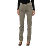 Armani-Pantalones Largos de Tejido Elástico Regular Fit 6Y5J18-5N0RZ para Mujer