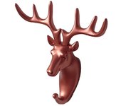 New Animal Head Rack Coat Caps Wall Hanger Horse Giraffe Elk Elephant Hooks Decorative Decor Bathroom Accessories