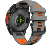 Quick Fit 22mm 26mm Silicone Strap For Garmin Fenix 8 47mm 51mm E 7 7X 6 6X 5 5X/Epix Pro/Enduro 3 Fenix8 Original Watch Band