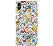Funda original compatible con iPhone X o XS con un diseño de Patron Calido Lola y Piolin
