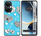 Funda Silicona para Oneplus Nord CE 3 Lite 5G diseño Mariposas Dibujos