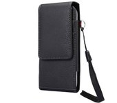 DFV mobile - Funda Cinturon con Tarjetero y Clip Giratorio 360 Piel Sintetica Premium para POCO X3 NFC (2020) - Negra