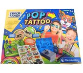 Ciencia y Juego Tatuajes Pop Infantil de ciencia y juego Clementoni 55546