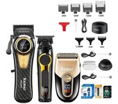 Kemei Professional Electric Hair Clipper Kit Rechargeable Hair Trimmer With Charging Base Shaver For Men KM-2242 KM-2351 KM-3209