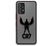Matte Case for Samsung Galaxy A55 A54 A53 A52 A52s A51 A14 A13 A12 A35 A34 A32 A21s A23 A33 A50 Football Star C Ronaldo Number 7