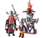 Playmobil 9209 Vikingos con Escudo para niños de 5 años en adelante 25P9209