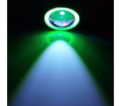 2.5inch Angel Eyes Halo Ring 12v Auto Modified Car LED Fog Light Headlight Bulb projector led COB Auto DRL for lada off road