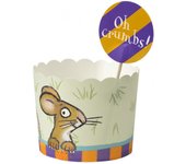 Smiffy's Pack de 8 Envases de Torta y Toppers de The Gruffalo