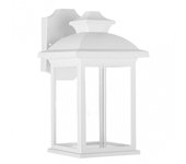 FABRILAMP Aplique Exterior Alcandia Blanco IP44 Policarbonato 31x17x22,3 Cm - Faroles
