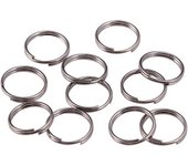 50-200pcs/lot 4 6 8 10 12 mm Open Jump Rings Double Loops Gold Color Split Rings Connectors For Jewelry Making Supplies DiY