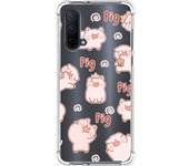 Funda Silicona Antigolpes para OnePlus Nord CE 5G diseño Cerdos Dibujos