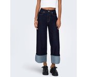 Only Pantalones Marinos 15352419-DARK BLUE DENIM , para Mujer