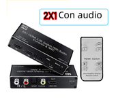 HDMI Switch 4K with Audio 4K 60Hz HDMI 2.0 Switch 5 in 1 out HDMI 4 in 1 out HDMI HDR Switcher audio extractor for PS5 PS4 Xbox
