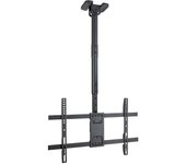 Soporte de Techo Giratorio/ Inclinable/ Nivelable TooQ LPCE1186TSLI-B para TV de 43-86'/ hasta 60kg