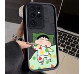 Crayon Shin-chan For Samsung A24 A30 A31 A32 A33 A34 A50 A51 A52 A53 A54 A71 A73 A15 A25 Eyes Ladder Phone Case