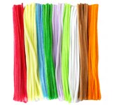 1000/100Pcs 30cm Green Pipe Cleaners Chenille Stem Solid Color Pipe Cleaners Set for Pipe Cleaners DIY Arts Crafts Decorations