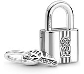 Pandora Moments Charms - Candado y llave de plata de ley，Incluye Caja Original