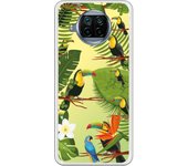 Funda compatible con Xiaomi Mi 10T Lite - Tucanes fondo Verde