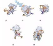 Figura banpresto one piece world collectable figure monkey d.luffy gear 5 special metallic color ver.