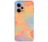 Funda Silicona Antigolpes para Xiaomi Redmi Note 12 Pro+ Plus 5G diseño Acuarela 08 Dibujos