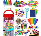 Mega Craft kit - Pipe cleaners, moving eyes, multi-colored balls