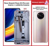 For Xiaomi Poco X3 Pro LCD Display Screen With Frame 6.67" Poco X3 M2007J20CG M2102J20SG LCD Display Touch Panel Parts