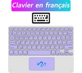 CASEPOKE 10 inch Wireless Bluetooth Keyboard with Touchpad For Samsung iPad Xiaomi Lenovo Huawei Universal Tablet Keyboard