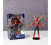 ZD Toy Spider-man BASE AGGREGATION GAMEPLAY Iron Man Miles Morales ELECTRO SPIDER GWEN Collection Infinity Saga Figure Toy