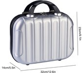Bolsa de viaje portátil, estuches cosmético impermeable, Mini Maleta de viaje con