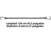 30/60/90/120/150CM Stretch Elastic Ropes 8MM Bungee Cords With Hooks Lightweight Bikes Tie Car Luggage Packing Roof Rack Strap