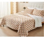 Edredón nórdico con Borreguito Ultra Suave y cálido Set de Cama con Funda de Almohada (180x240CM +1 Funda)(220x240CM +2 Funda)(240x260CM +2 Funda)