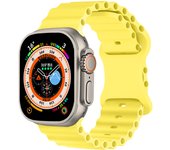 Ocean Band for Apple Watch Ultra Strap 49mm 45mm 44mm 40mm 41mm 38mm Butterfly buckle Silicone bracelet iWatch series 7 6 3 se 8