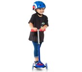 MOLTO Patinete para niños con luces - Maxi Scooter Azul