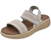 Shoes Caminar Y Tiempo Libre marca Jana para mujer en color beig