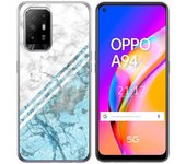 Tumundosmartphone Funda Gel Tpu para Oppo A94 5G diseño Mármol 02 Dibujos