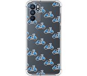 Funda Silicona Antigolpes para Oppo Reno 6 5G diseño Scooter Dibujos