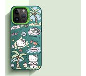 Sanrio Cute melody Phone Case for iPhone 13 Pro Max 15 7 8 Plus 11 Pro XS Max 14 Plus XR X 12 Mini Clear Cover