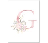 Baby Poster Name Personalized Girl Bedroom Kids Room Decoration Chambre bebe Fille Toile Murale Affiche Cuadros Decor