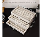 Necklace storage box pearl necklace drawer desktop finishing box long bracelet jewelry earrings jewelry jewelry box