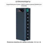 Dual USB Micro USB Type C Power Bank Shell 5V DIY Shell 18650 Holder Cases Detachable Battery Charge Storage Box Without Battery