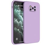 Luxury Square Liquid Silicone Case for Xiaomi POCO X3 Pro NFC X3Pro X3NFC Soft Cover Cases