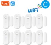 Tuya Wifi Door Sensor Home Open / Close Window Detector Smart Life APP Notification Support Alexa Google