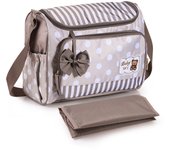 Conjunto de cuatro bolsos de mamá con estampado de lunares grandes y de moda, multifuncionales, de gran capacidad, con diseño de mariposas, para festivales, de un solo hombro, para madre y bebé.