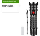 Professional Diving Torch XHP199 Flash Light 10000LM Scuba Flashlight 26650 Lamp Underwater Torch Light High Power Lantern