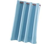 6 Colors and 2 Sizes Available, Blackout Ring Top Half Curtain Window Tiers Valance Sheer Voile Cafe Kitchen