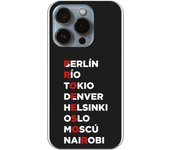 Funda original compatible con Iphone 14 Procon diseño de Profesor Rojo Fondo Negro